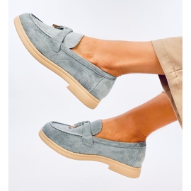 Seastar Mocasines mujer ante azul 5