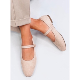 Bailarinas estilo Mercedita Beige 5
