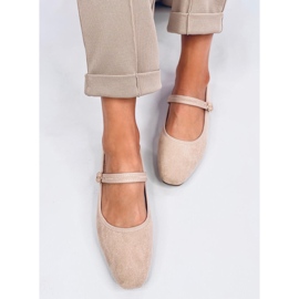 Bailarinas estilo Mercedita Beige 4