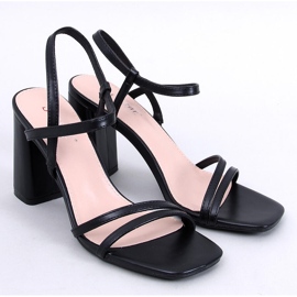 Seastar Sandalias negras con tacón estable negro 1 Seastar Sandalias negras con tacón estable negro 1