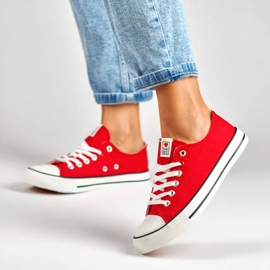 Deportivas textil rojas Laura La.Fi 280055R rojo 8