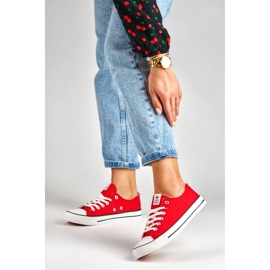 Deportivas textil rojas Laura La.Fi 280055R rojo 1