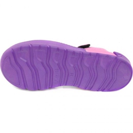 Aqua-speed Noli violet pink Sandalias para niños col.93 violeta violeta 3