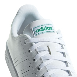 Zapatillas Adidas Advantage M F36424 blanco verde 4