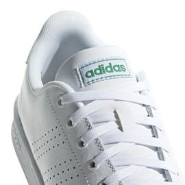 Zapatillas Adidas Advantage M F36424 blanco verde 13