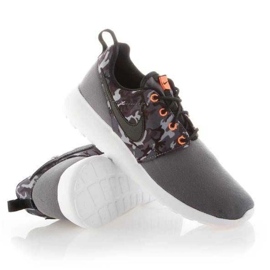 Calzado Nike Roshe One Print Jr 677782-004 blanco 7