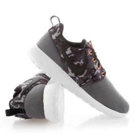 Calzado Nike Roshe One Print Jr 677782-004 blanco 8