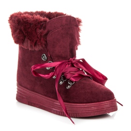 Bello Star Bordo tramperos atados con una cinta rojo 1