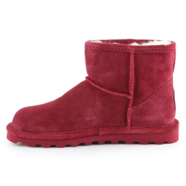 Botas de invierno Bearpaw Alyssa 2130W-620 Burdeos rojo 4