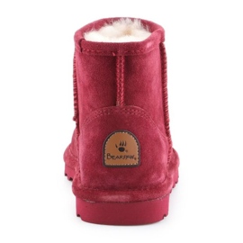 Botas de invierno Bearpaw Alyssa 2130W-620 Burdeos rojo 5