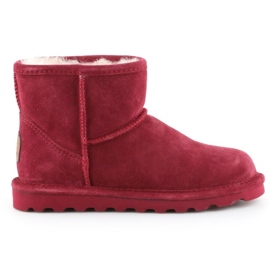 Botas de invierno Bearpaw Alyssa 2130W-620 Burdeos rojo 6