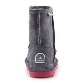 BearPaw Emma Botas de invierno para niños pequeños con cremallera 608TZ-903 Charcoal Pomberry gris 5