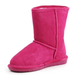 Botas de invierno BearPaw 608Y Pom Berry rosado 9