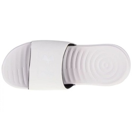 Chanclas Under Armour Ansa Fixed Slides 3023772-101 blanco 6