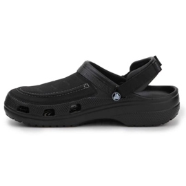 Chanclas Crocs Yukon Vista Ii Clog 207142-001 negro 4