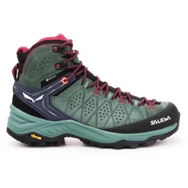 Zapatos de trekking Salewa Ws Alp Trainer 2 Mid Gtx W 61383-5085 verde 6