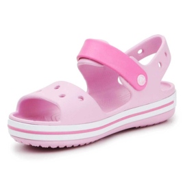 Sandalias Crocs Crocband Niños 12856-6GD rosado 3