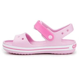 Sandalias Crocs Crocband Niños 12856-6GD rosado 4