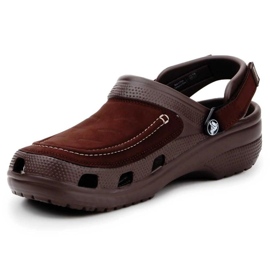 Chanclas Crocs Yukon Vista Ii Clog 207142-206 marrón 3