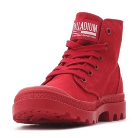 Zapatillas Palladium Pampa Hi Mono U 73089-607-M rojo 5