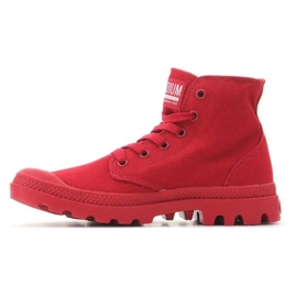 Zapatillas Palladium Pampa Hi Mono U 73089-607-M rojo 7