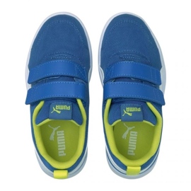 Zapatillas Puma Courtflex v2 Mesh V 371758 07 azul 4