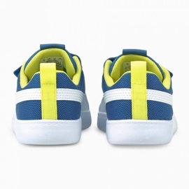 Zapatillas Puma Courtflex v2 Mesh V 371758 07 azul 5