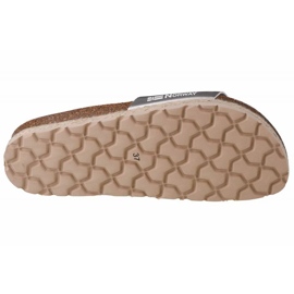 Chanclas Geographical Norway Sandalias Baja Verano W GNW20406-26 plata 4