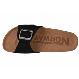 Geographical Norway Sandalias Bios Pala Hebilla chanclas W GNW20410-01 negro 3