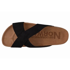 Pantuflas Geographical Norway Sandalias Bios Tiras Cruzadas W GNW20411-01 negro 3
