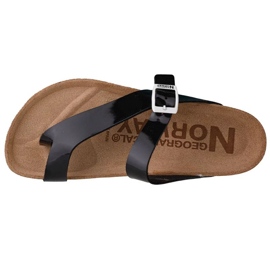 Chanclas Geographical Norway Sandalias Infradito Donna GNW20415-35 negro 4