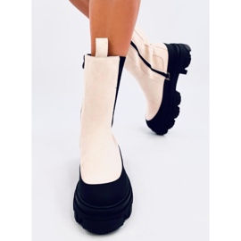 Botas Chelsea con aislamiento beige 2