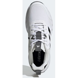 Zapatillas de baloncesto adidas OwnTheGame 2.0 M H00469 blanco blanco 3