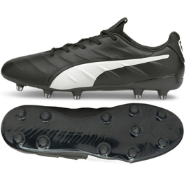 Zapatillas de fútbol Puma King Platinum 21 FG/AG 106478 01 negro negro 7