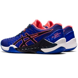 Zapatillas balonmano Asics Blast Ff 2 1072A046 400 azul azul 4