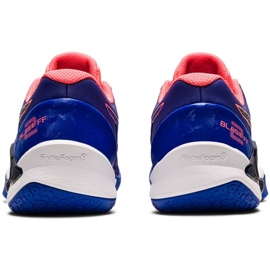 Zapatillas balonmano Asics Blast Ff 2 1072A046 400 azul azul 5