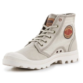 Zapatos Palladium Hi Denim 76230-379-M beige 3
