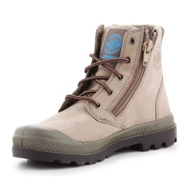 Palladium Pampa Hi Lea Zapatos con refuerzo 52744206 beige 3