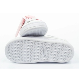 Puma Basket Crush Patent Zapatos de bebé 369676 01 blanco 18