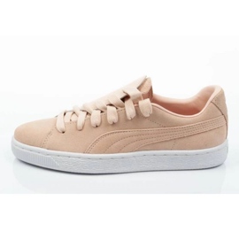 Zapatos puma ante aplastados esmerilados 370194 01 rosado 11