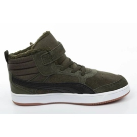 Zapatos Puma Rebound Street Sd Fur Ps 367869 02 verde 13
