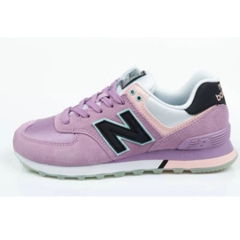 Zapatillas New Balance WL574SAW violeta 9