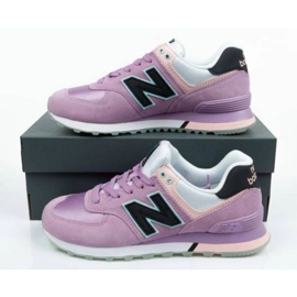 Zapatillas New Balance WL574SAW violeta 15