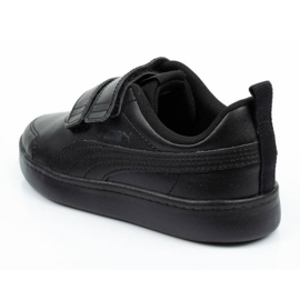 Puma Courtflex Infants Jr 371544 06 negro 4