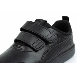 Puma Courtflex Infants Jr 371544 06 negro 5