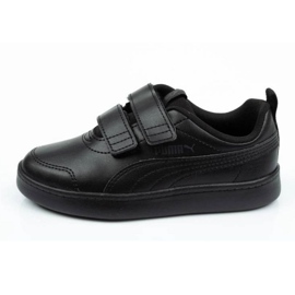 Puma Courtflex Infants Jr 371544 06 negro 11