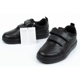Puma Courtflex Infants Jr 371544 06 negro 17