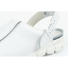 Abeba 57310 calzado médico zuecos blanco 5