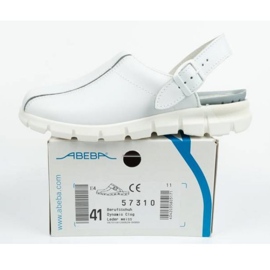 Abeba 57310 calzado médico zuecos blanco 8