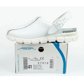 Abeba 57310 calzado médico zuecos blanco 17